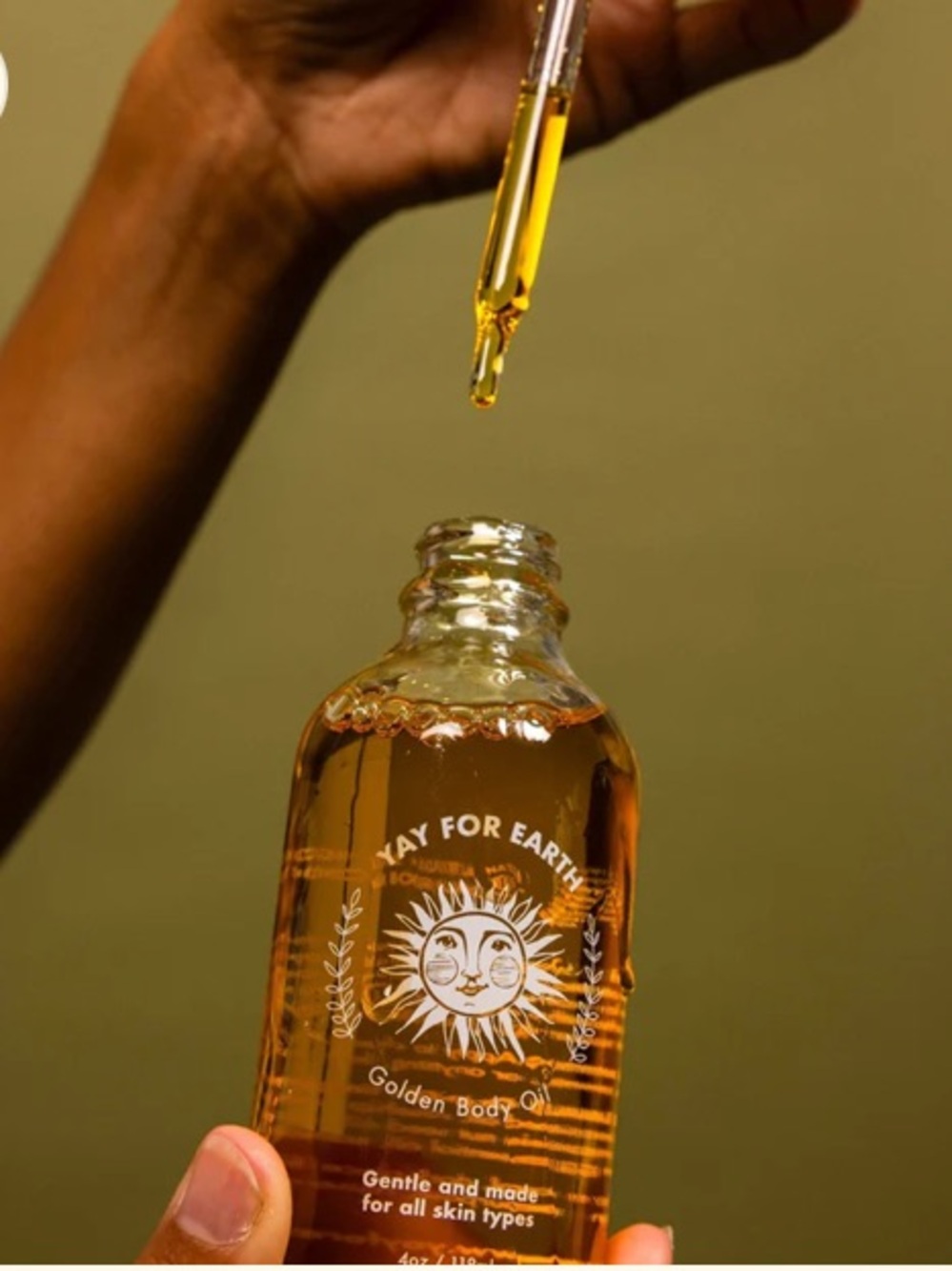 Yay For Earth Golden Body Oil